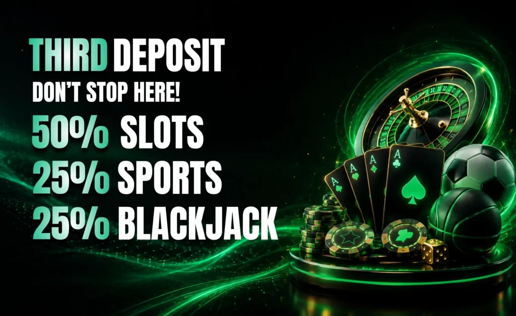 time4bets third deposit