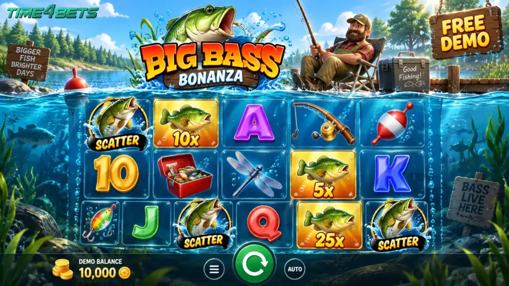 time4betuae big bass bonanza demo