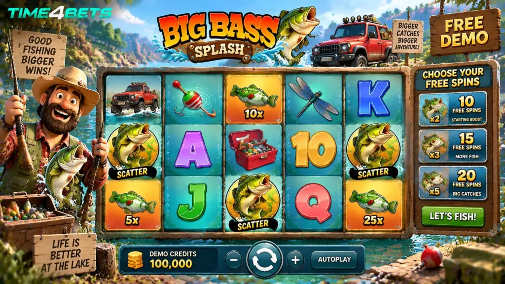 time4betuae big bass splash demo
