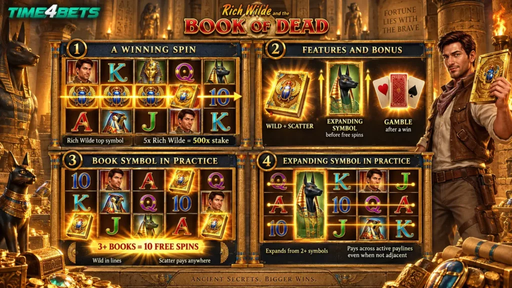 time4betuae book of dead explaining