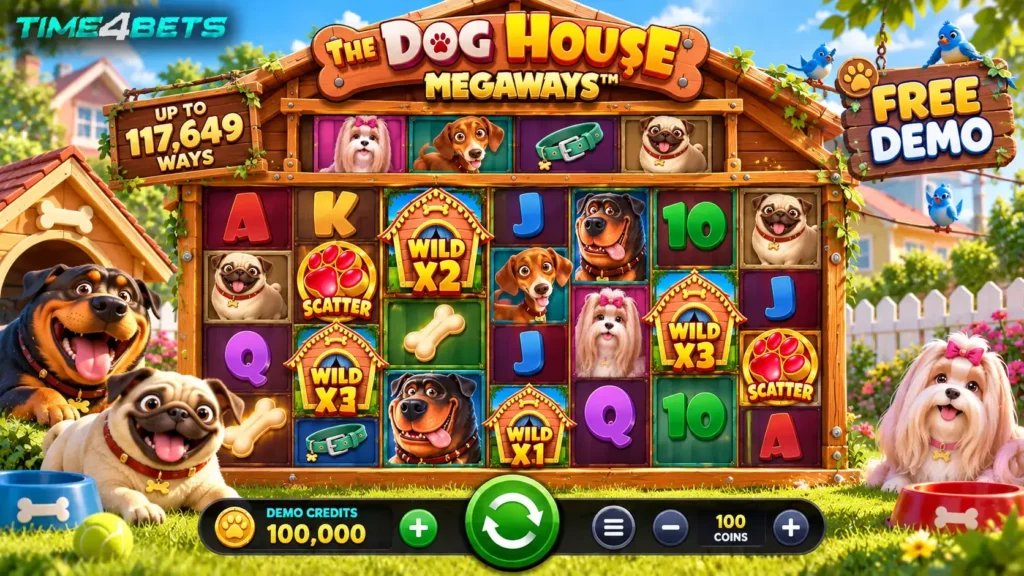time4betuae the dog house megaways demo