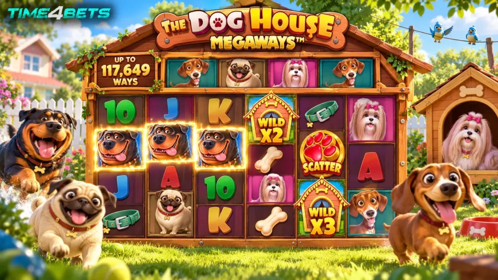 time4betuae the dog house megaways main